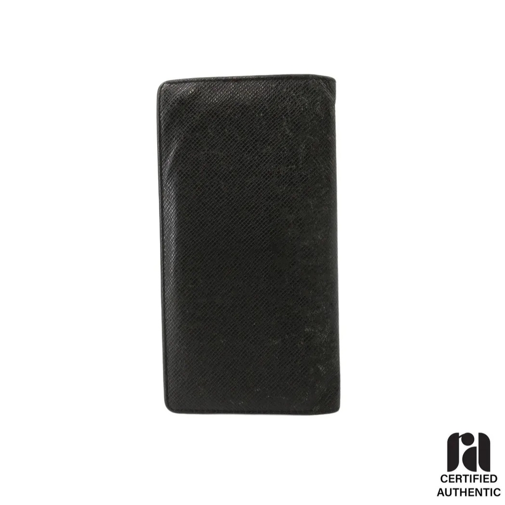Louis Vuitton Black Leather Wallet